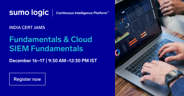 Continuous Intelligence, Log Management & Analytics: Sumo Logic